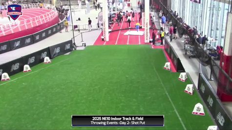 Replay: Throw - 2025 NE10 Indoor Track & Field Champ | Feb 23 @ 11 AM