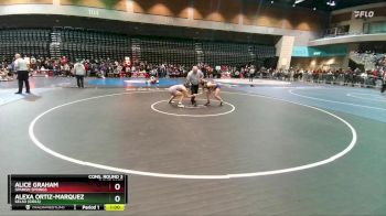 135 lbs Cons. Round 3 - Alexa Ortiz-Marquez, Kelso (Girls) vs Alice Graham, Spanish Springs