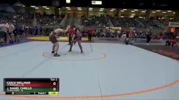 220 lbs Round 3 (4 Team) - J. Daniel Carillo, 5A Ridgeview vs Casch Wellman, 5A Redmond 2