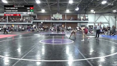 149 Silver Cons. Round 2 - Hagan Taylor, Loras vs Clay Queen Jr, Lyon College