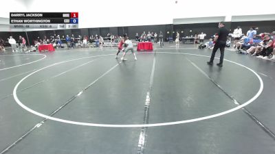132 lbs Darryl Jackson, Minnesota Red vs Ethan Worthington, Team Kansas Silver