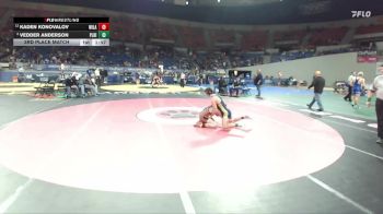 3A Boys 157 lbs 3rd Place Match - Vedder Anderson, Pleasant Hill Boys vs Kaden Konovalov, Willamina Boys
