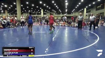 155 lbs Placement (4 Team) - Heather Butler, Trojan WA vs Madison Cooley, AR- 15