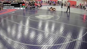150 lbs Cons. Round 2 - Macen Rosa, Sweet Home vs Cameron Jenkins, Capital