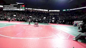 110 lbs Cons. Round 3 - Anthony Alexander, MFJ3 vs Wyatt McDavid, AVL1