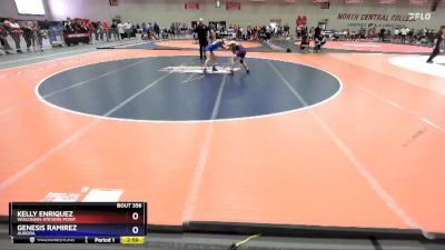 101 lbs Cons. Round 3 - Kelly Enriquez, Wisconsin-Stevens Point vs Genesis Ramirez, Aurora