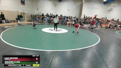 106 lbs Quarterfinal - Liam Winters, Riverton vs Brennen Clark, Mountain View