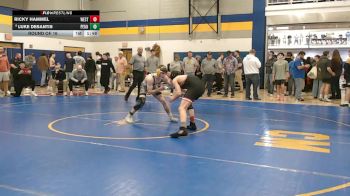 127 lbs Round Of 16 - Ricky Hammel, West Allegheny vs Luke Desantis, Penn-Trafford