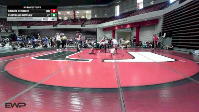 170 lbs Consolation - Kenzie Church, Unattached vs Chevelle Rowley, Jay HS