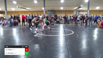 145 lbs Consi Of 4 - Asaac Mead, Hancock vs Kaydan Skibber, Reeders