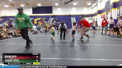 40 lbs Round 1 (6 Team) - Gunner Smith, Summerville Takedown vs Boone Ross, West Wateree