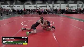 108 lbs Champ. Round 1 - Grady Phelps, RVER vs D`Mari Campbell, FIRE