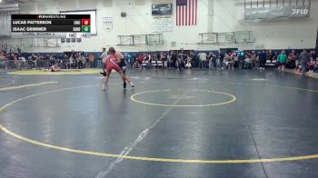 157 lbs Cons. Round 3 - Isaac Grimmer, Sandy vs Lucas Patterson, Lincoln