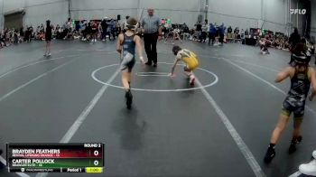 64 lbs Round 2 (4 Team) - Carter Pollock, Brawler Elite vs Brayden Feathers, Revival Uprising Orange