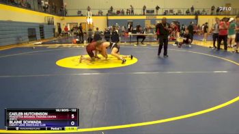 132 lbs Quarterfinal - Caeleb Hutchinson, Manhattan Regional Training Center (MRTC) vs Blaine Schwada, Chesty Lions Wrestling Club