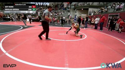 73 lbs Consolation - Jett Runk, Sperry Wrestling Club vs Nikolas Ortega, Keystone Kids Wrestling Club
