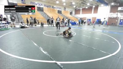 51-56 lbs Round 3 - Noah Nunez, Threshold Wrestling Club vs Jacky Saenz, Threshold Wrestling Club