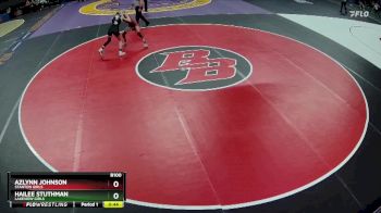 Cons. Round 1 - Azlynn Johnson, Stanton Girls vs Hailee Stuthman, Lakeview Girls