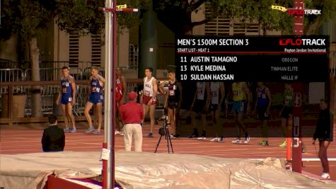 Men's 1500m, Heat 3