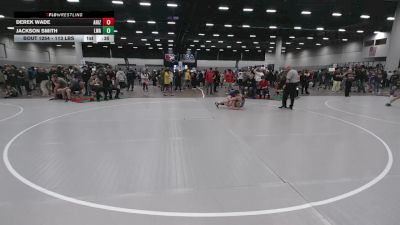 113 lbs Cons. Rd Of 64 - Derek Wade, Arizona vs Jackson Smith, Lions Wrestling Academy