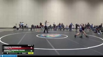 116 lbs Semis & 3rd Wb (16 Team) - Derrick Swinson-Young, The Outsiders vs Trenton Dominguez, CFWAXLHP