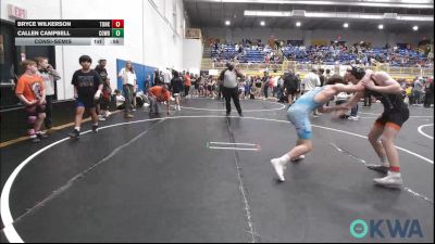 119 lbs Consolation - Bryce Wilkerson, Tonkawa Takedown Club vs Callen Campbell, Cowboy Wrestling Club