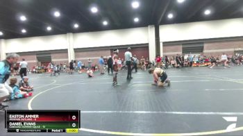 112 lbs Round 2 (6 Team) - Daniel Evans, Carolina Hammer Squad vs Easton Ammer, Missouri Outlaws