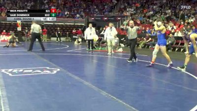 1A-157 lbs Cons. Round 4 - Sam Dominick, Woodbury Central vs Nick Pasutti, Interstate 35