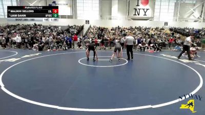 160 lbs Champ. Round 2 - Malikhi Sellers, Club Not Listed vs Liam Dakin, Hyde Park Youth Wrestling Club