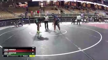 235 lbs Cons. Round 1 - Dania Taylor, Boca Ciega vs Ann Jideofor, North Miami