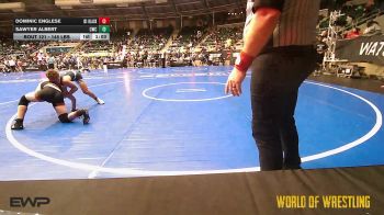 145 lbs Quarterfinal - Dominic Englese, ISI WRESTLING CLUB vs Sawyer Albert, Citrus Wrestling Club
