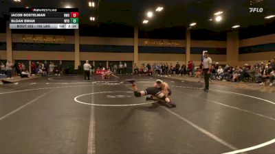 165 lbs C Of 16 #2 - Jacob Bostelman, Northwestern vs Sloan Swan, Wyoming