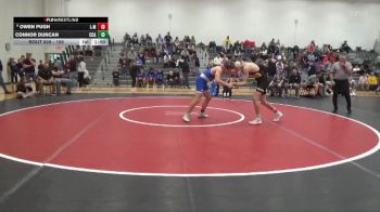 165 lbs Cons. Round 2 - Owen Pugh, Louisa-Muscatine vs Connor Duncan, Clear Creek-Amana