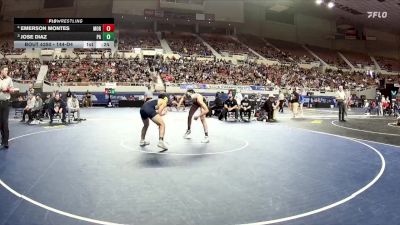 144-D4 Cons. Semi - Emerson Montes, Morenci High School vs JOSE DIAZ, Parker High School