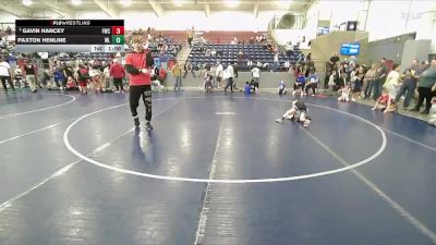 54 lbs Cons. Round 2 - Gavin Hancey, Fremont Wrestling Club vs Paxton Henline, Uintah Wrestling