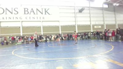 90 lbs Cons. Round 2 - Hunter Weaver, Relentless Wrestling vs Brady Worthen, Team Pride Academy