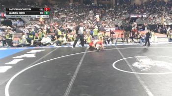 1st Place Match - Easton Hochstein, Cedar Catholic vs Landon Sund, Bishop Neumann