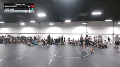 132 lbs Semis (4 Team) - Nikito Hansell, Precision WC vs Russ Haas, Fighting Irish