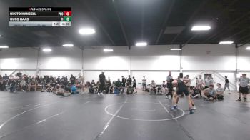 132 lbs Semis (4 Team) - Nikito Hansell, Precision WC vs Russ Haas, Fighting Irish