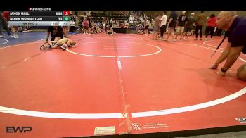 43-45 lbs Rr Rnd 2 - Jaxon Hall, North Desoto Wrestling Academy vs Alder Wonsettler, Eagles Wrestling Academy