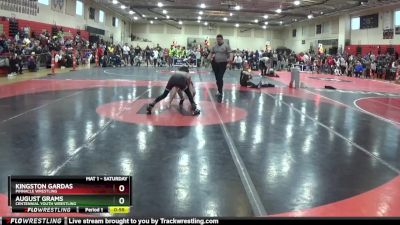 85 lbs Cons. Semi - August Grams, Centennial Youth Wrestling vs Kingston Gardas, Pinnacle Wrestling