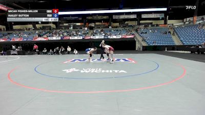 160 lbs Cons. Round 5 - Hailey Sutton, Providence vs Micah Fisher-Miller, Cumberlands