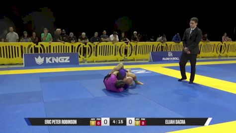 Elijah Sacra vs Eric Peter Robinson 2025 Pan IBJJF Jiu-Jitsu No-Gi Championship