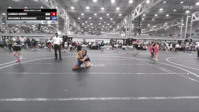 84 lbs Round 3 - Colbie Hatton, Central Pennies Power vs Kenzie Jones, CTWHALE