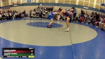 157 lbs Champ Round 1 (16 Team) - Caden Harris, Martinsville vs Dominic Rivera, Hobart