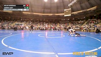 73 lbs Consi Of 16 #1 - Nolan Wiebenga, Sauk Valley Wrestling Club vs Jarren Leidy, Young Guns
