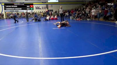 106 lbs Cons. Semi - Anderson Osgood, Solon vs Lucas Peters, West Delaware, Manchester