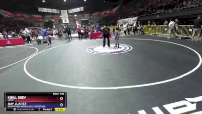 160 lbs Cons. Round 2 - Kirill Deev, LAWC vs Ray Juarez, Bakersfield High School Wrestling