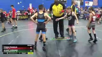 65 lbs Round 1 (4 Team) - Ryder Ulenhake, Untouchables Black vs Tyson Franklin, Olympia