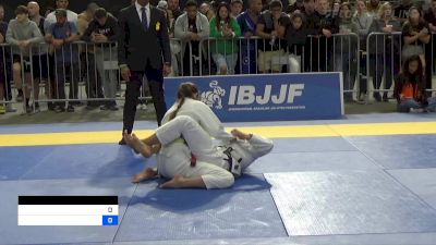 ANA CRISTINA ARAUJO RODRIGUES vs SOPHIA MARIE DALPRA 2022 Pan Jiu Jitsu IBJJF Championship